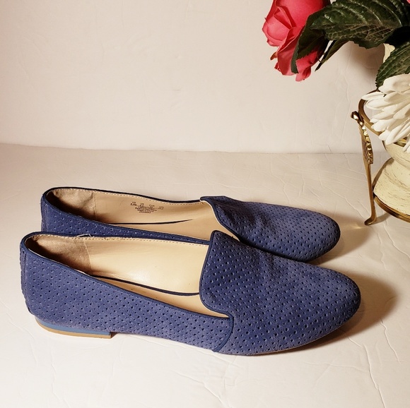 Franco Sarto Shoes - Franco Sarto Zahara Blue Flats Loafers